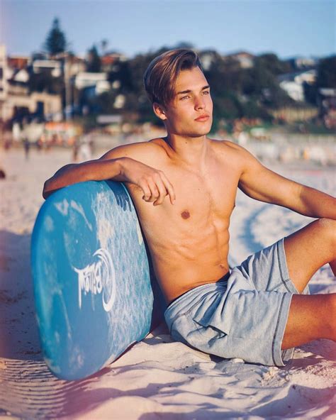 Most Beautiful Beaches Looks Cool Cute Guys Male Models Surfer