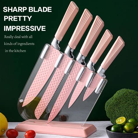 Gzv Chefs Knife Fruit Knife Vegetable Knife Diamond Carving Knife Set