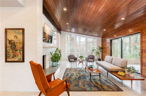 This Mid Century Modern Was A Full Restoration Back To This Homes