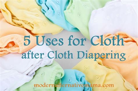 5 Uses For Cloth After Cloth Diapering