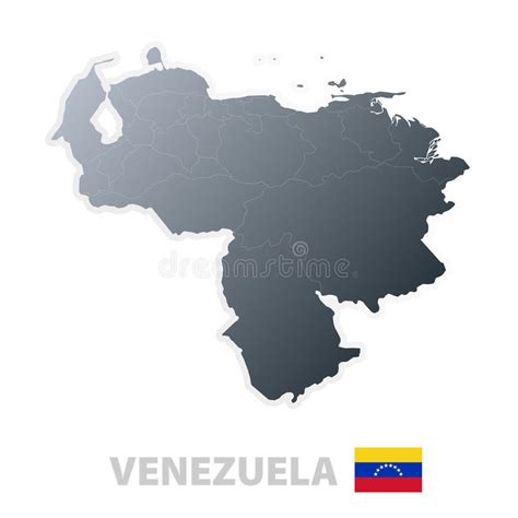Venezuela Map Stock Vector Illustration Of North Islands 6997415