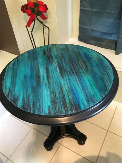 Hand Painted Table For Sale Funky Painted Furniture Refurbished