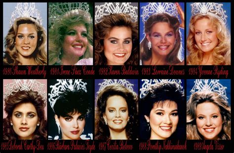 Misses Na Passarela Miss Universo Anos 80 Qual A Mais Bela