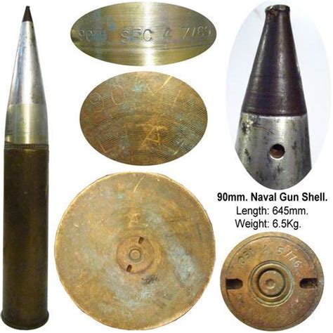 Other War Memorabilia Naval 90mm Gun Shell Was Sold For R41000 On