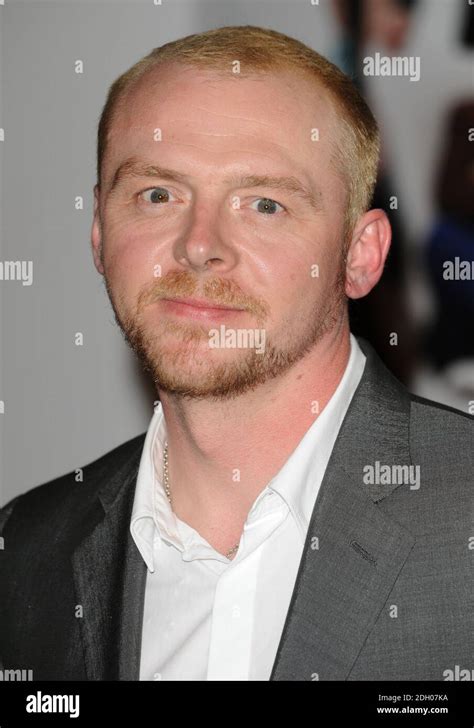 Simon Pegg Arriving At The Party For How To Lose Friends And Alienate