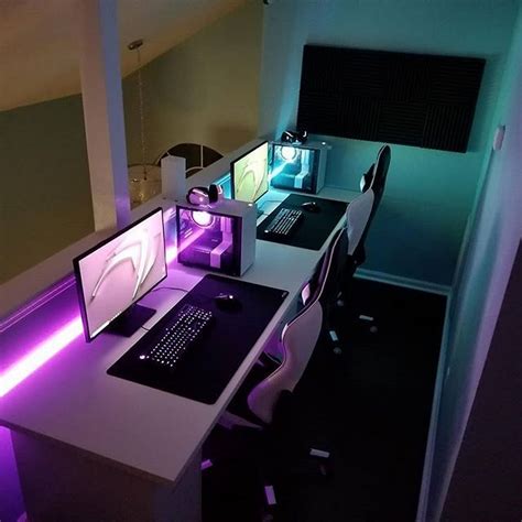 Most Popular Diy Computer Desk Plans ☼ Via Followeric #Gaming Room