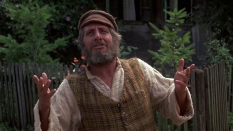I clearly remember hearing zero mostel sing the lyrics; Fiddler On The Roof - Tradition - YouTube