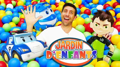 Vidéo En Français Pour Enfants Jardin Denfants № 73 Piscine à Balles