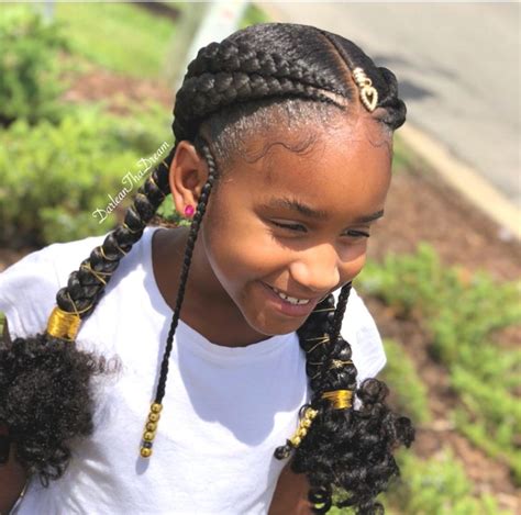 Meanwhile, hair clips serve a practical purpose by holding the hairstyle in place and keeping the hair off your child's face. 21 Braid Hairstyles For Little Girls That Will Make You Say Awwwww! | ThriveNaija