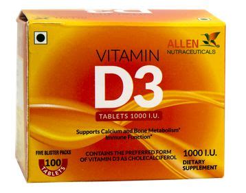 Vdd results in abnormalities in calcium, phosphorus, and bone metabolism. Allen Vitamin D3 Tablets by Homeo Homes, allen vitamin d3 ...
