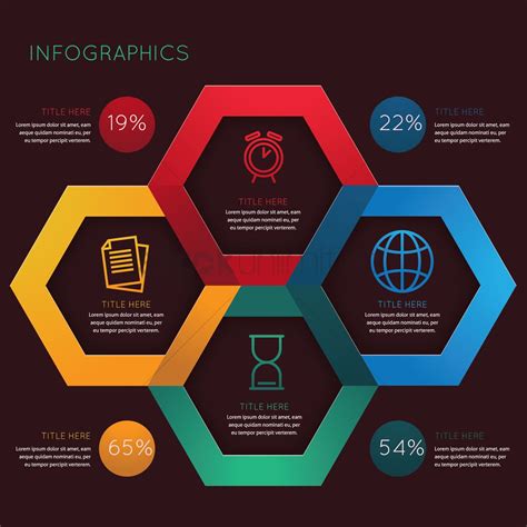 Infographic Template Design Vector Image 1549265 In Infograph