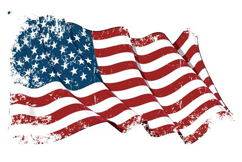 Us Faded Wavy Flag Converted Americans Helping Americans