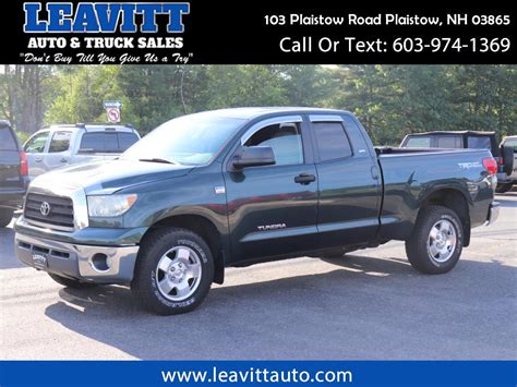 Used 2008 Toyota Tundra Sr5 Double Cab 47l 4wd For Sale In Plaistow Nh