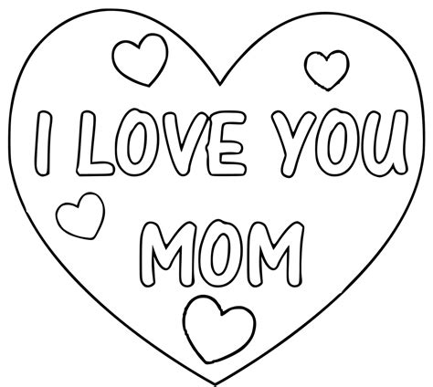 I Love You Mom And Dad Coloring Pages - Richard Fernandez's Coloring Pages