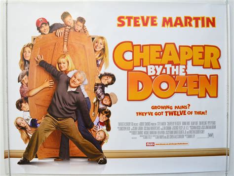 Cheaper By The Dozen Original Cinema Movie Poster From Pastposters