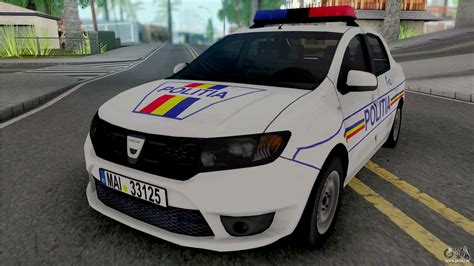 Dacia Logan 2013 Politia Pour Gta San Andreas