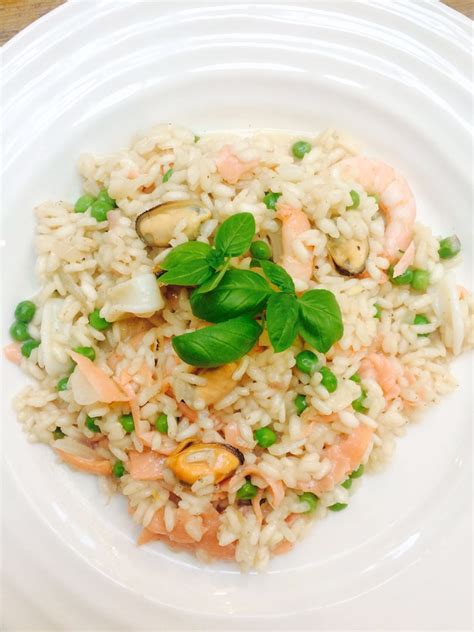 Seafood And Smoked Salmon Risotto The John Ross Jr Blog