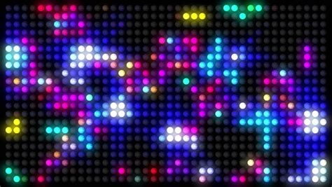 Disco Led Lights Seamless Motion Graphics Visual For Music Videos