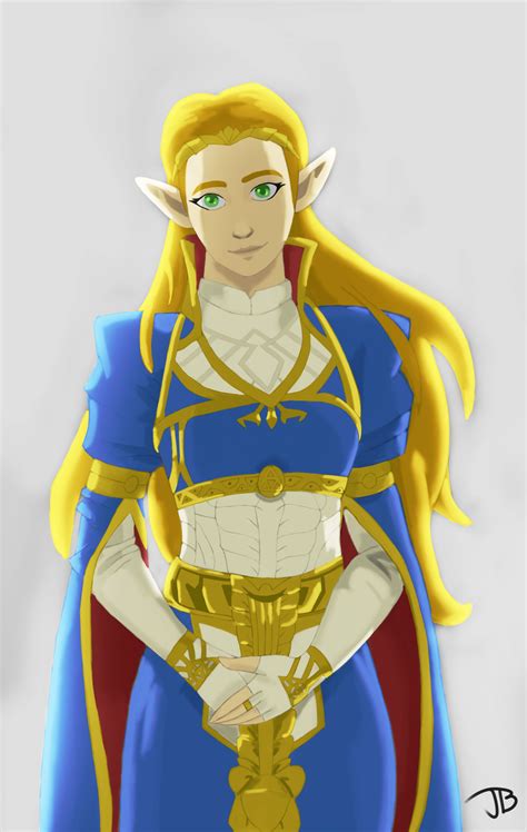 Artstation Princess Zelda Fan Art