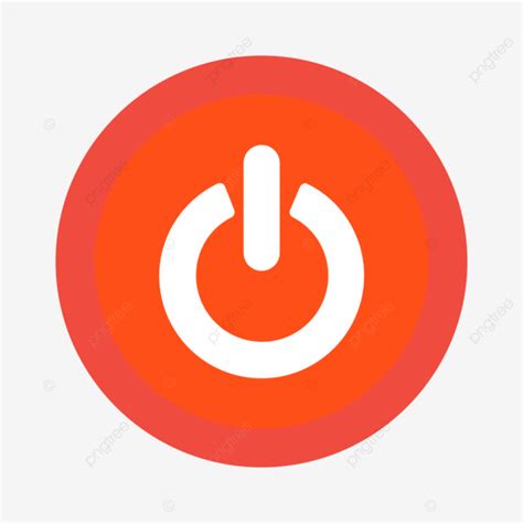 Turn Off Flat Icon Vector Lcd Device Power Png And Vector With