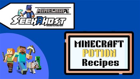 Brewing Potion Guide For Minecraft Potion Recipes Seekahost