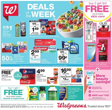 Walgreens Current Weekly Ad 0216 02222020 Frequent