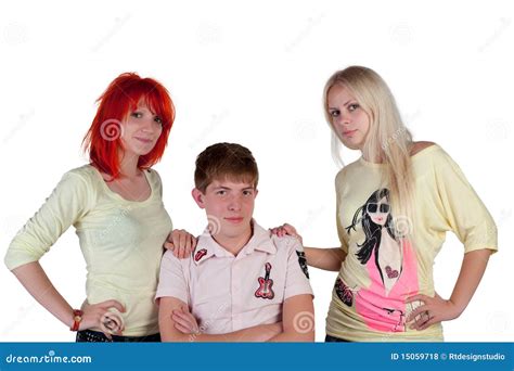 Teenagers Stock Photo Image Of Friendship Heterosexual