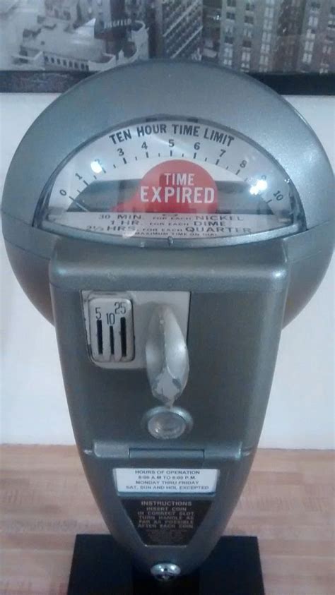 Vintage Duncan Miller Model 60 Parking Meter For Sale In