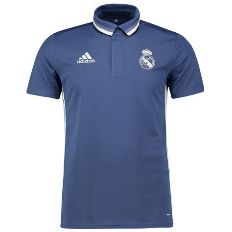 Adidas Mens Gents Football Soccer Real Madrid Training Polo Shirt Top