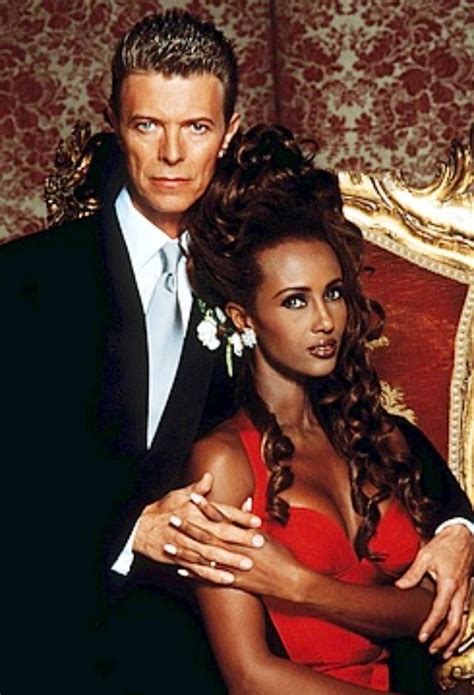 He was the first of two children born to his mother, carrie gilmour and his father, billy gilmour sr. Iman & David Bowie on their wedding day 1992 | Iman and ...