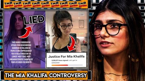 The Controversy With Mia Khalifa Tmir Extra Youtube