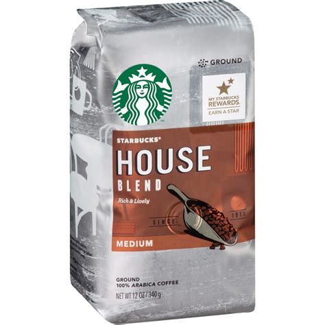 Starbucks Breakfast Blend Medium Roast Ground Coffee 12 Oz 340 G