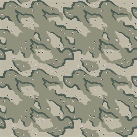 Military Desert Sand Camouflage Pattern Stock Vector Illustration Of