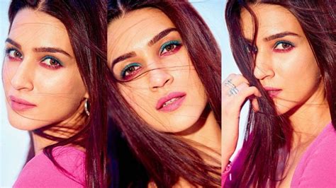 Photos Kriti Sanon Sets The Internet On Fire With Her Latest Photoshoot Fans Call Her Angel
