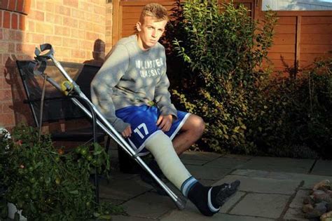 Ref Rapped For Labelling Teen Footballer Who Broke His Leg A Wimp Daily Star
