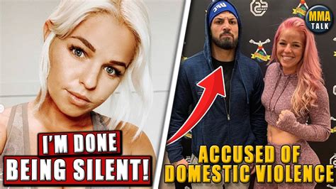 Perry mike wife ready ufc she silent father done talk ex being says after reporting threats alleged star. Mike Perry's Ex-Wife BREAKS SILENCE on their split ...