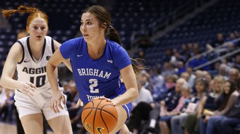Byu Women S Basketball Cougar Offense Shines In Win Over Utah State