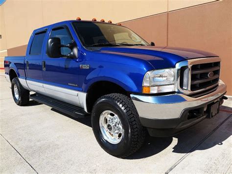 buy used 2003 ford f 250 lariat crew cab shortbed 4x4 legendary 7 3l diesel in needville texas