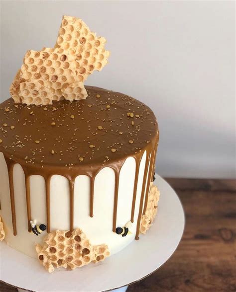 Delicious Cake Recipes Yummy Cakes Bumble Bee Cake Honeycomb Cake