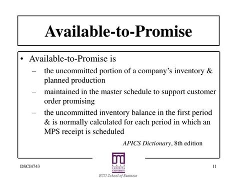 Available To Promise : Available To Promise Process Flow - It is used to determine when a new or ...