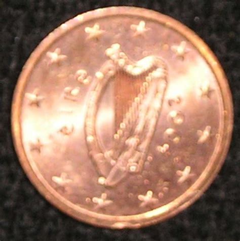 2 Euro Cent 2004 Euro 2002 Present Ireland Coin 5771