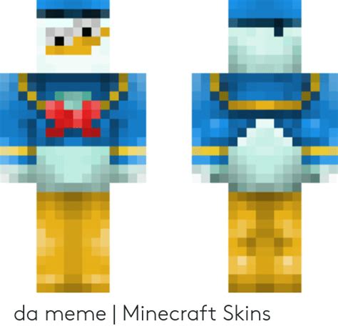 Minecraft Meme Skins Template