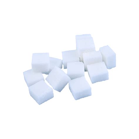 White Sugar Cube Placement Combination Sugar Crystal Cube Png