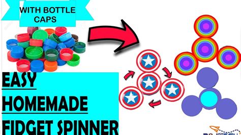 Fun experiments with fidget spinner & roll caps cracker fun tricks wit. EASY HOMEMADE FIDGET SPINNER WITH BOTTLE CAPS|DIY FIDGET SPINNER|HOW TO MAKE A FIDGET SPINNER ...