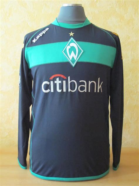 Werder bremen camiseta entreno bl m/l 09/10. Werder Bremen Tercera camiseta Camiseta de Fútbol 2008 ...