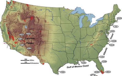 Divergent Plate Boundary—passive Continental Margins Geology Us