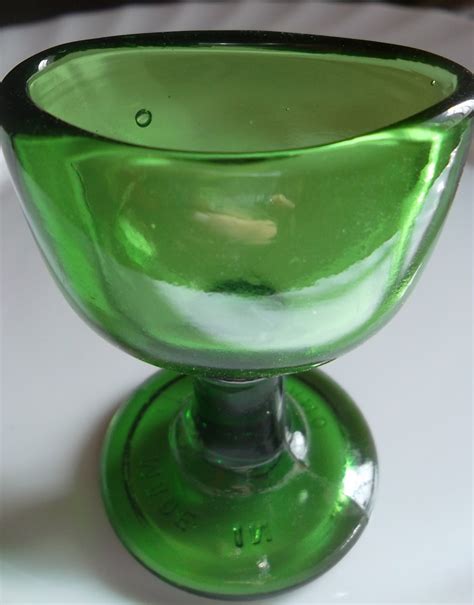 Antique Wyeth Green Glass Eye Wash Cup By Bazabazaar On Etsy