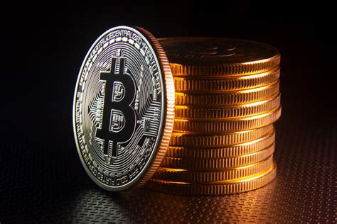 Bitcoin Leaning Against Stack Of Bitcoins Bitcoin On Edge Flickr