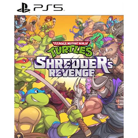 Teenage Mutant Ninja Turtles Shredders Revenge Ps5