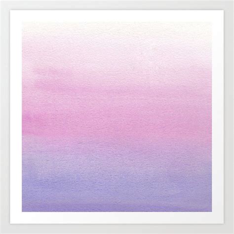 Watercolor Gradient Art Print By Andre D X Small In 2020 Art Prints
